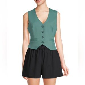 Susana Monaco V-Neck Vest NWT